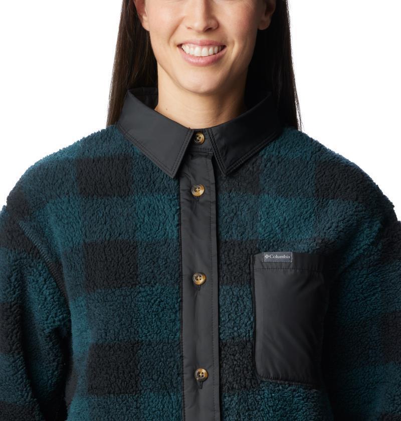 West Bend Shirt Jacket - Womens - Night Wave Check / Black 6