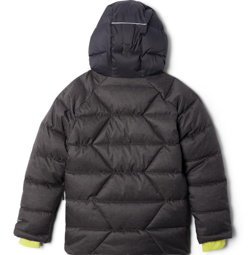 Winter Powder II Quilted Jacket - Youth Boys - Shark Heather / Shark 2
