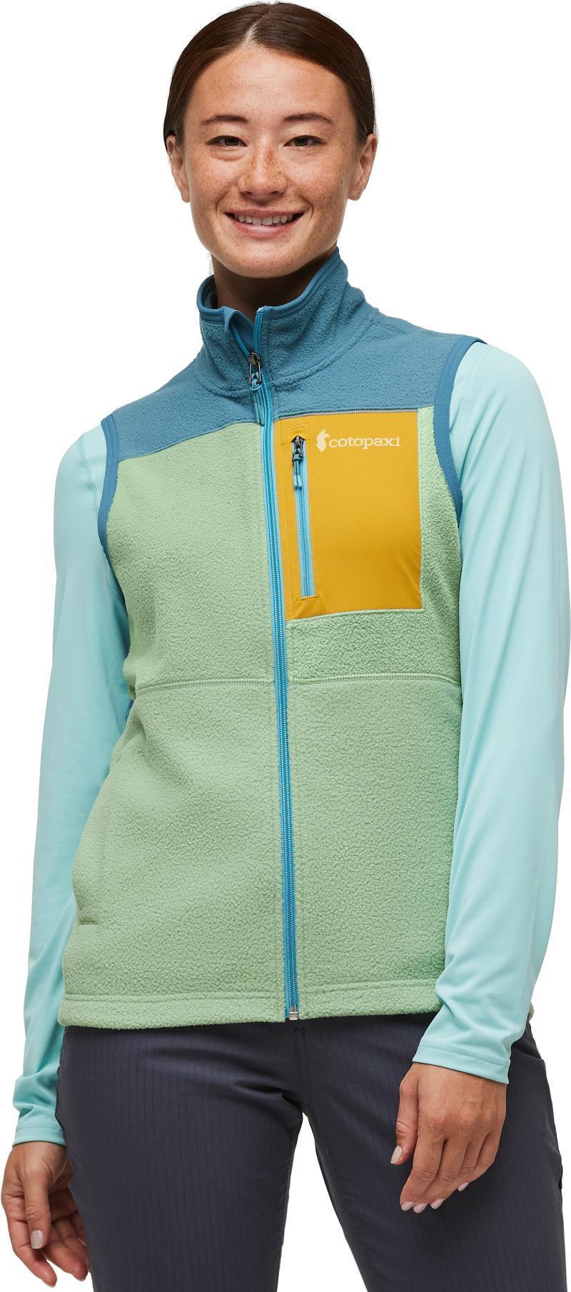 Abrazo Fleece Vest - Womens - Blue Spruce / Aspen 3