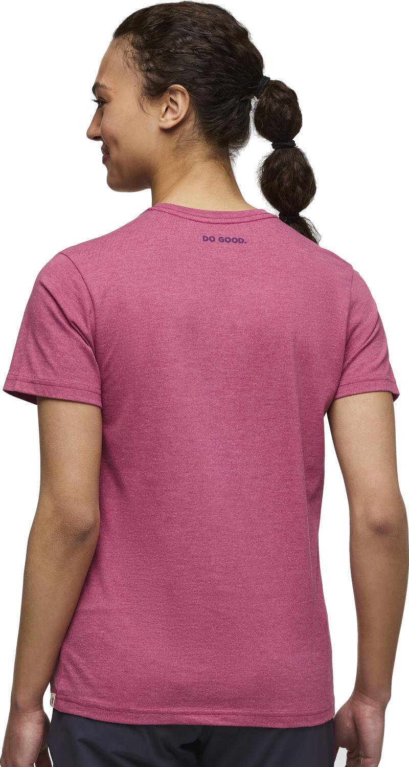 Cotopaxi Llama T-Shirt - Womens - Sangria 4