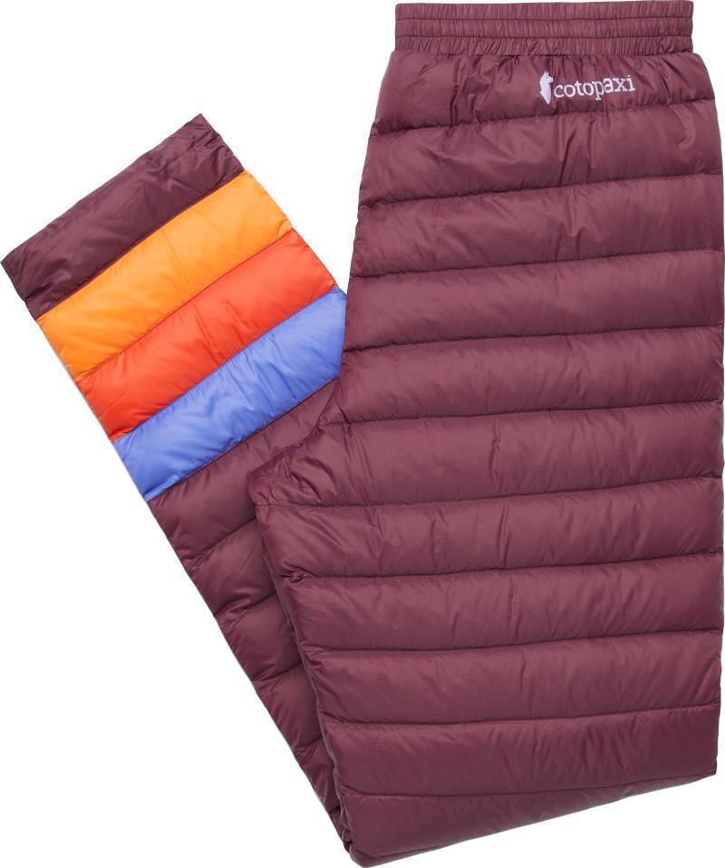 Fuego Down Pants - Womens - Wine Stripes 5