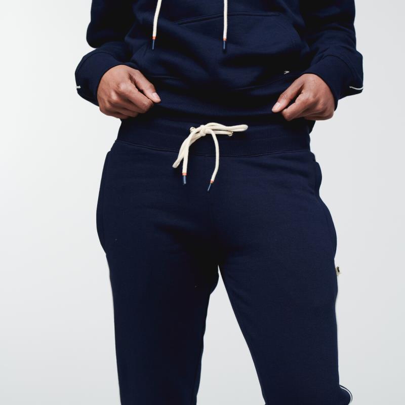 Organic Sweatpants - Womens - Maritime 4