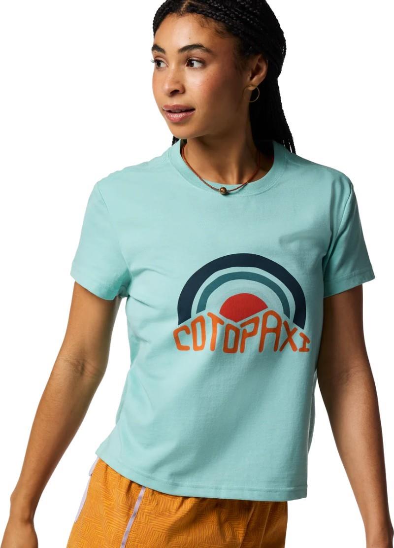 Sunset Embers T-Shirt - Womens - tide pool 1