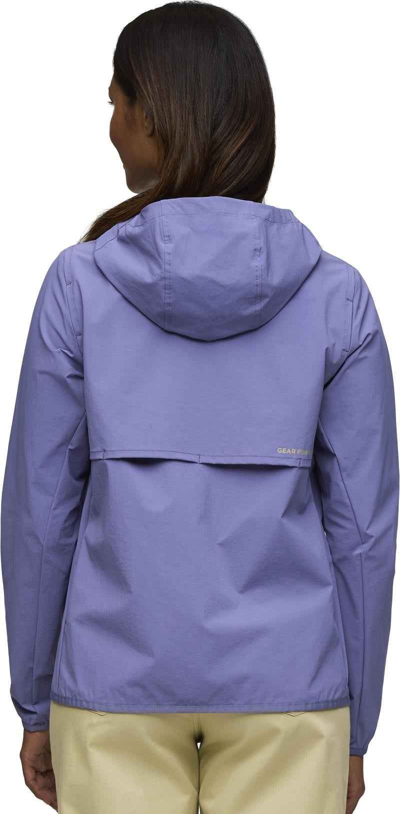 Vuelta Performance Windbreaker Jacket - Womens - blue smoke 1