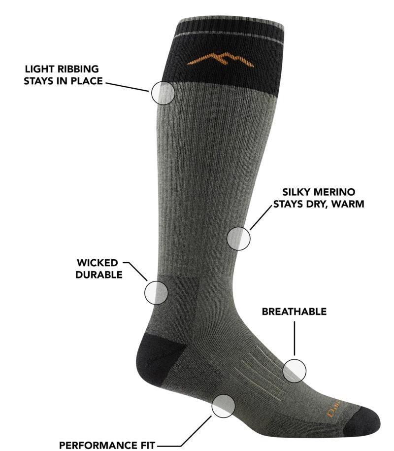 Hunting OTC Heavyweight Full Cushion Socks - Unisex - forest 1