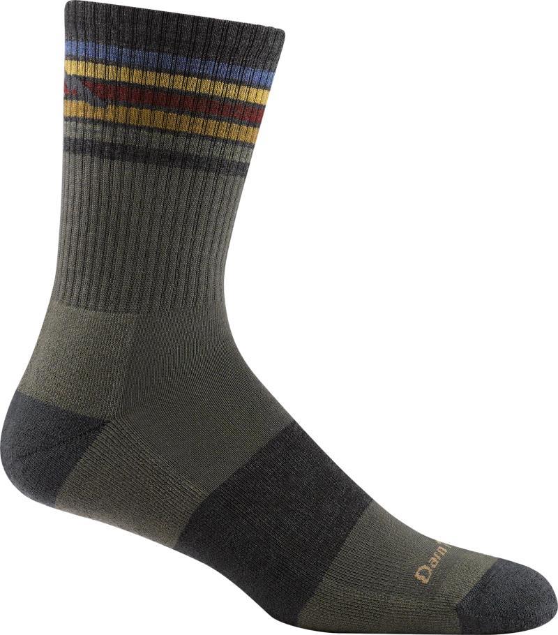 Kelso Micro Crew Lightweight Cushion Socks - Mens - fatigue 1