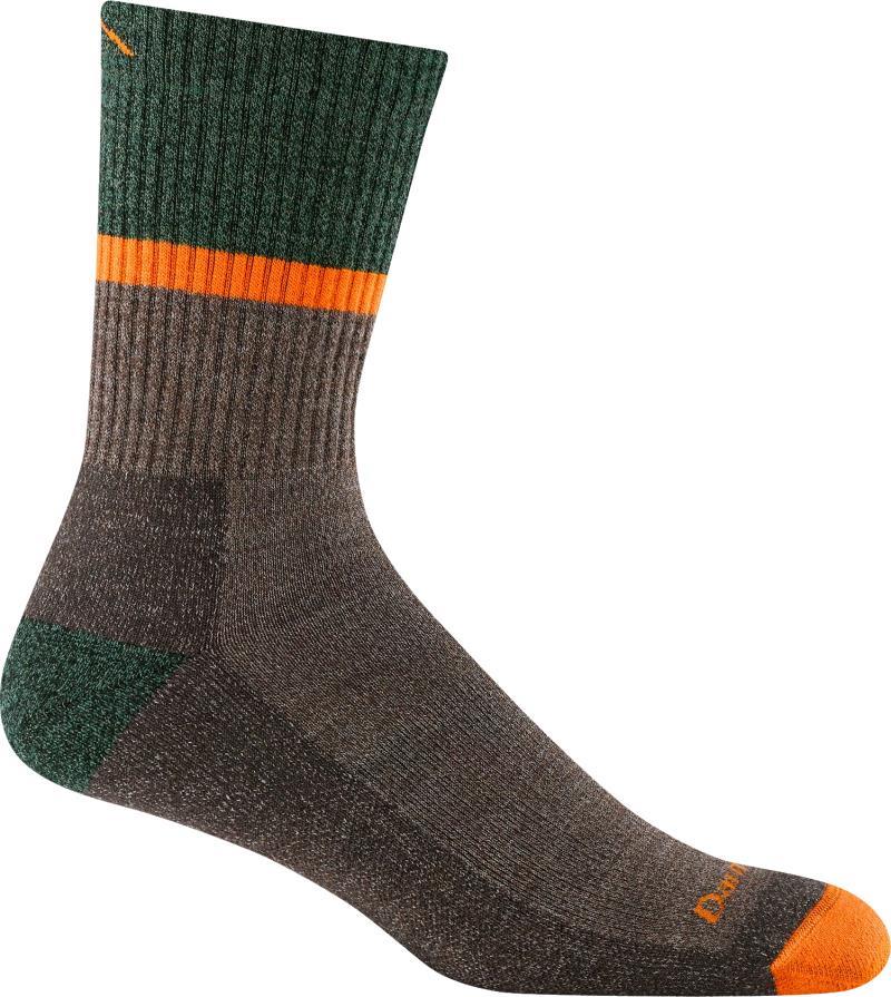Ranger Micro Crew Midweight Cushion Socks - Mens - Brown 1
