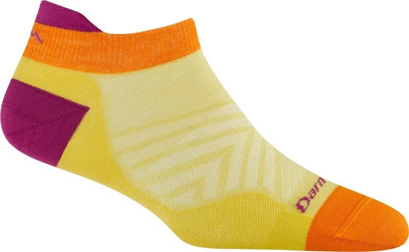 Run No Show Tab Ultralight No Cushion Socks - Womens - citrus 1