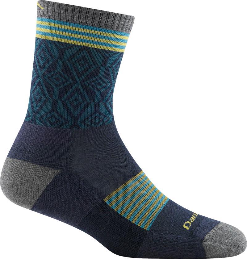 Sobo Micro Crew Lightweight Cushion Socks - Womens - Navy 1