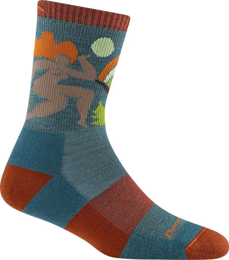 Trailblazer Micro Crew Lightweight Cushion Socks - Womens - Teal 1