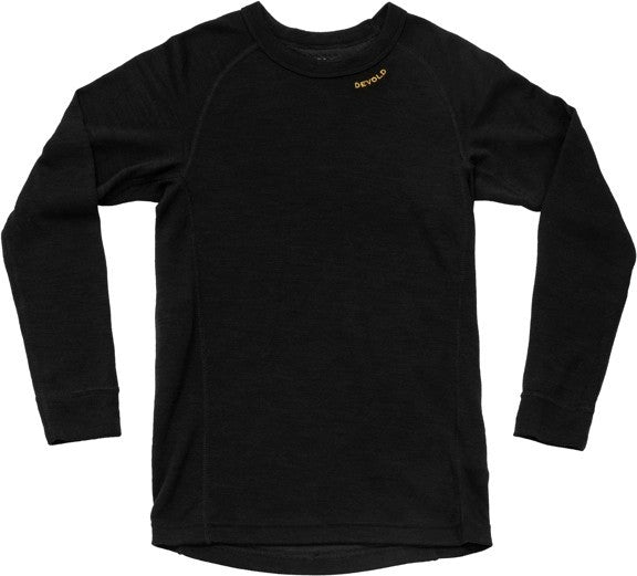 Duo Active Merino LS Shirt - Junior - black 1