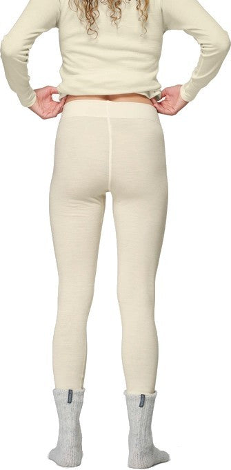 Expedition Merino Silk Longs - Womens - off white 1
