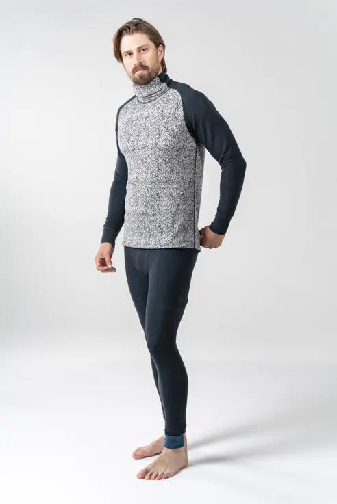 Kvitegga Merino 230 High Neck - Mens - Ink 5