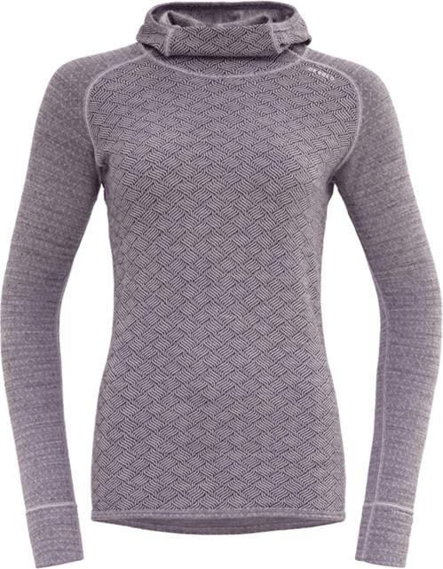 Kvitegga Merino 230 Hoodie - Womens - Orchid 1