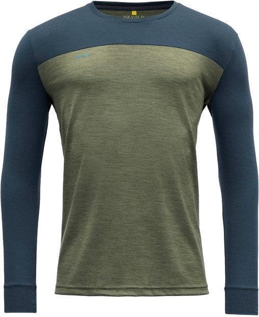 Norang Merino 150 Shirt - Mens - lichen melange / night 1