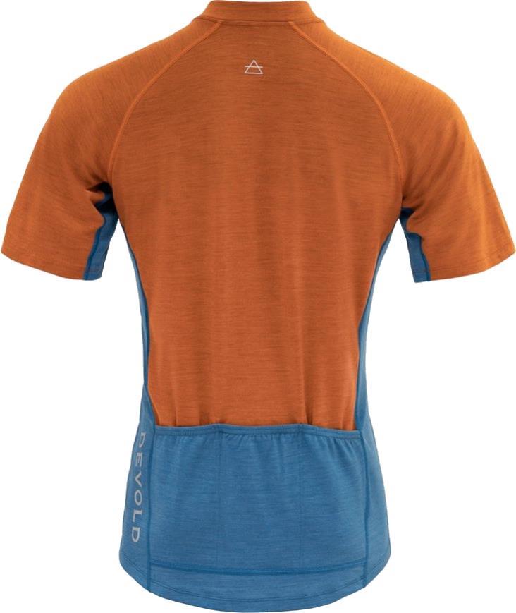 Standal Merino Tee Zip Neck - Mens - Blue 2