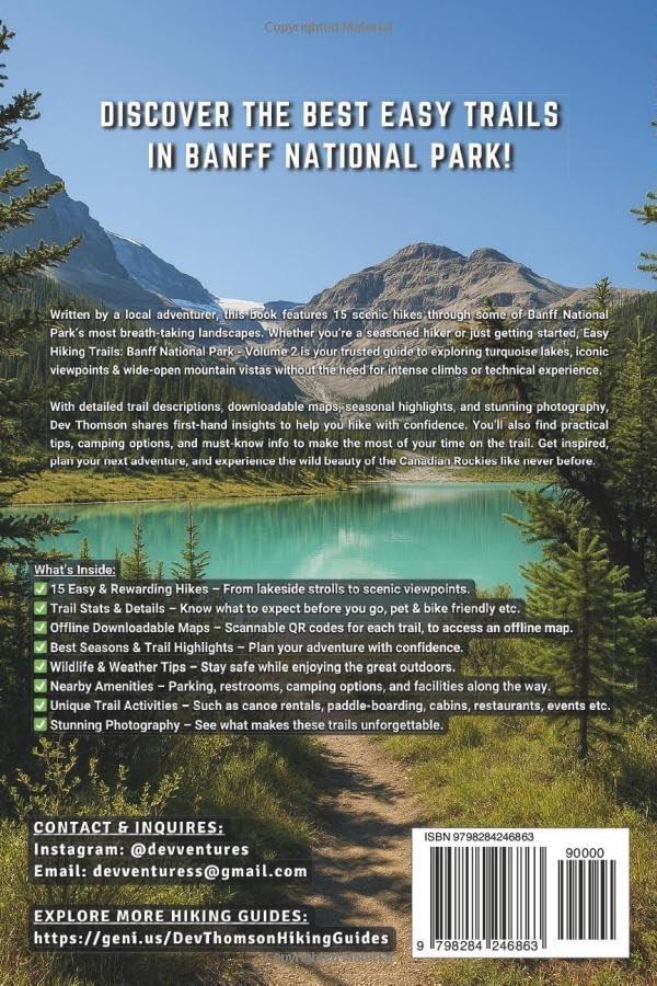 Easy Hiking Trails: Banff National Park - Vol. 2 - not applicable 1