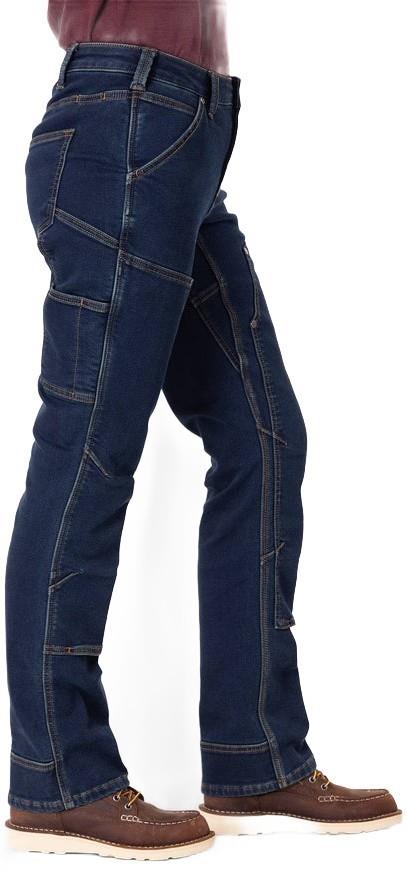 Britt Utility Hotswap Stretch Denim Pants, 32" Inseam - Womens - indigo 1