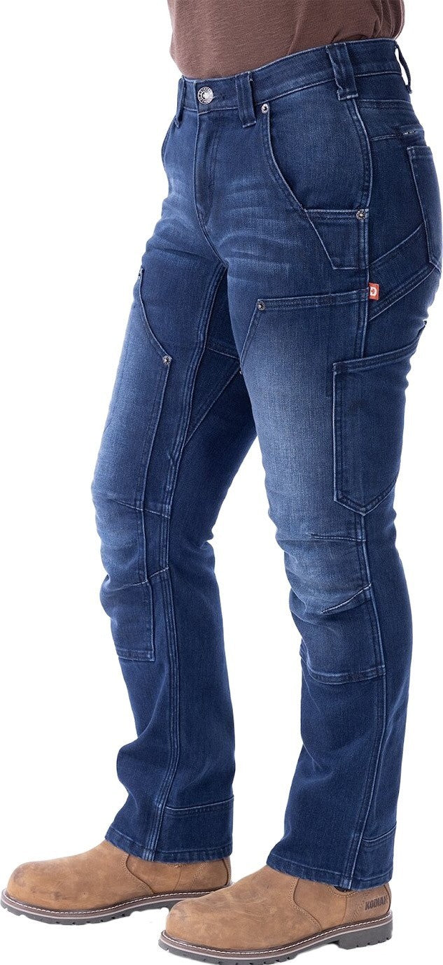 Britt X Graphene Denim Pants, 34" Inseam - Womens - indigo 1