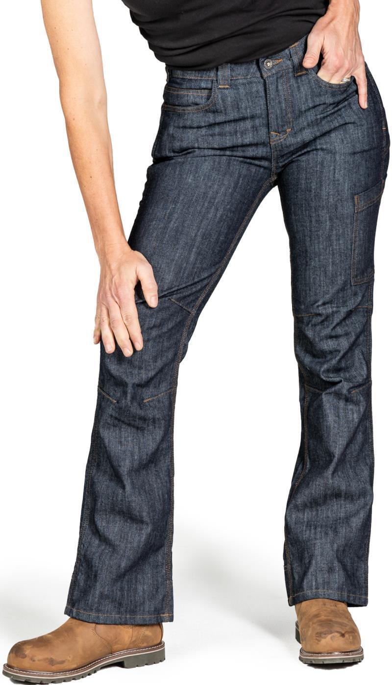 DX Bootcut FR Pants, 34" Inseam - Womens - Stretch Denim 7