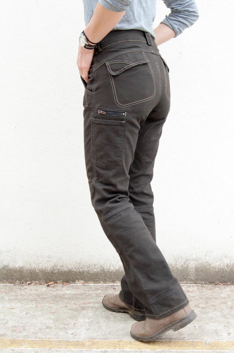 Day Construct Pants, Canvas, 30" Inseam - Womens - Dark Brown Canvas 5