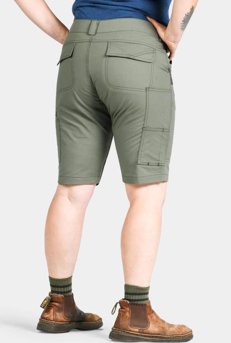 Day Construct Shorts - Womens - Lichen Green 5