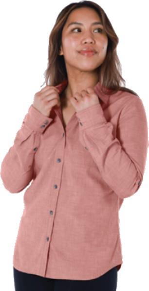 Givens Summer Workshirt - Womens - terracotta 1