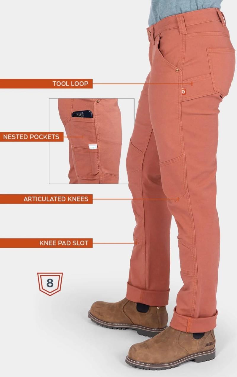 Go-To Pants, 32" Inseam - Womens - terracotta 1