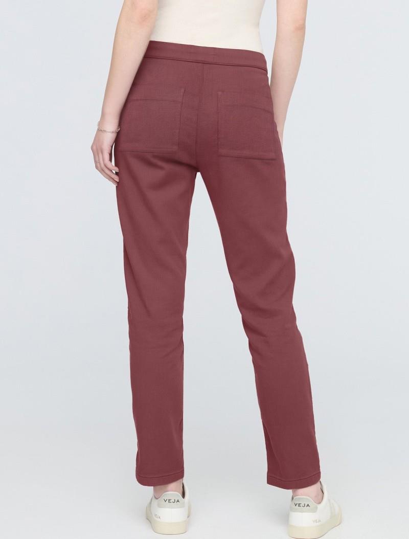 No Sweat Harbour Pants, 29" Inseam - Womens - red clay 1