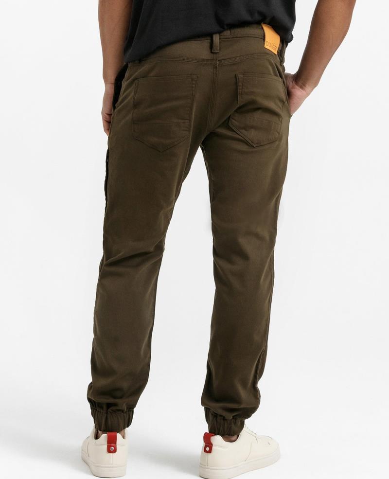 No Sweat Relaxed Joggers, 29" Inseam - Mens - Army Green 3