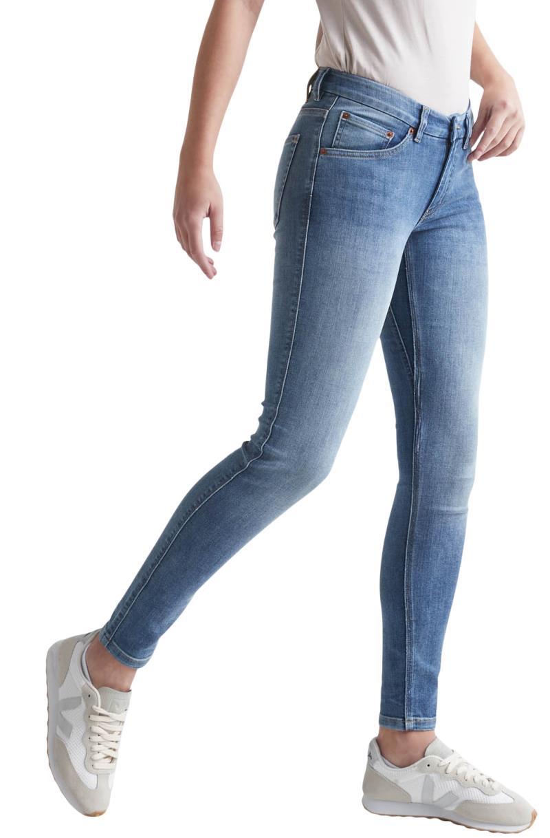 Performance Denim Skinny Jeans, 31" Inseam - Wash - Womens - Tidal 3