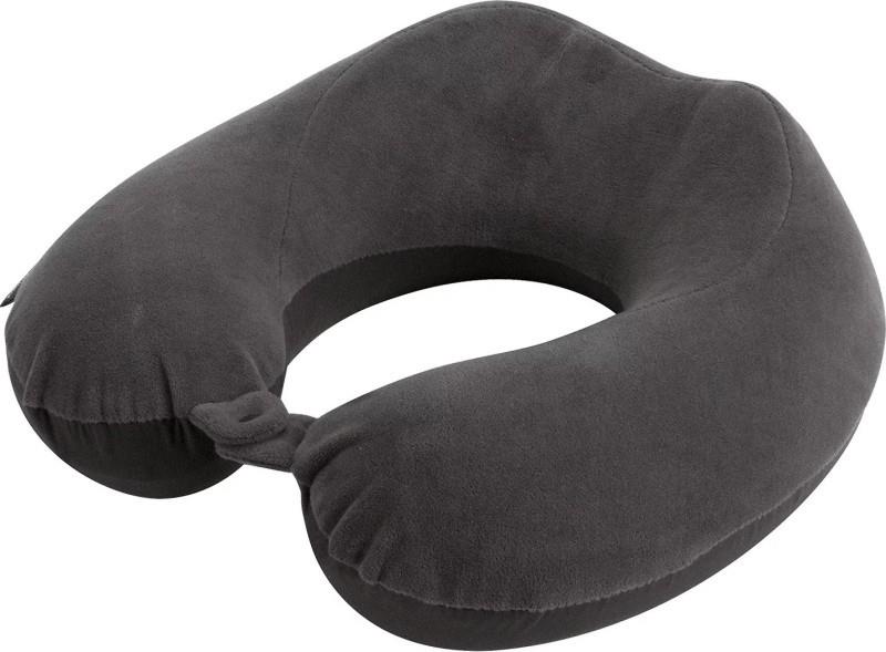 Memory Foam Neck Pillow - black 1