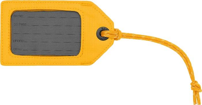 Reflective Luggage Tag - citrus orange 1