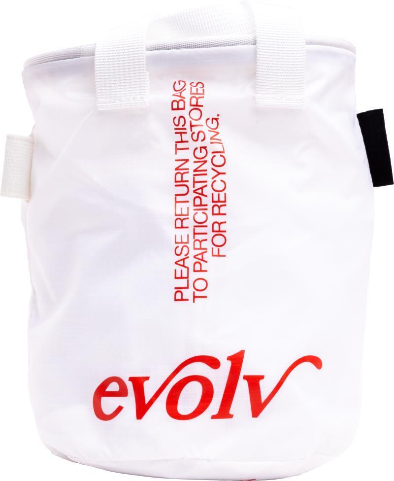 Bodega Chalk Bag - White / Red 3