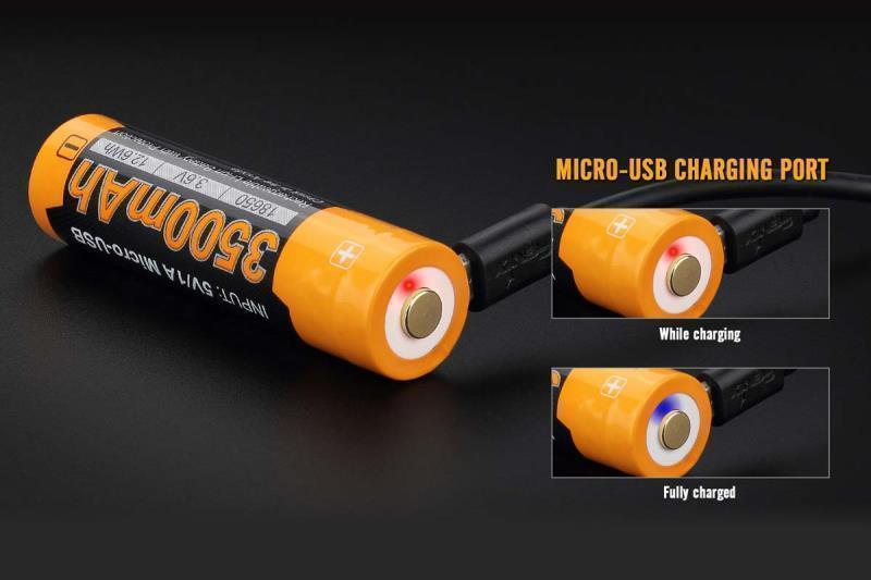 ARB L18 18650 3500mAh Battery - USB Rechargable - Not Applicable 8