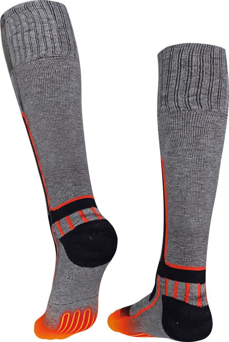Pro Merino Heated Socks - Mens - Dark Gray 5