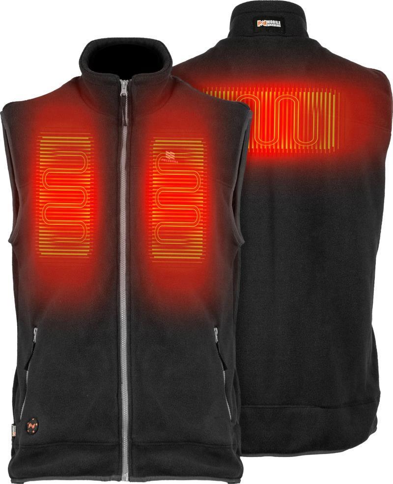 Trek Heated Vest - Mens - Black 4