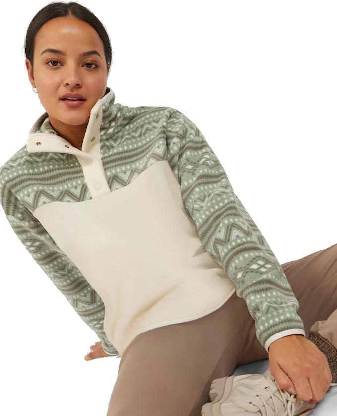 Dana Snap Long Top - Womens - nordik frost combo 1