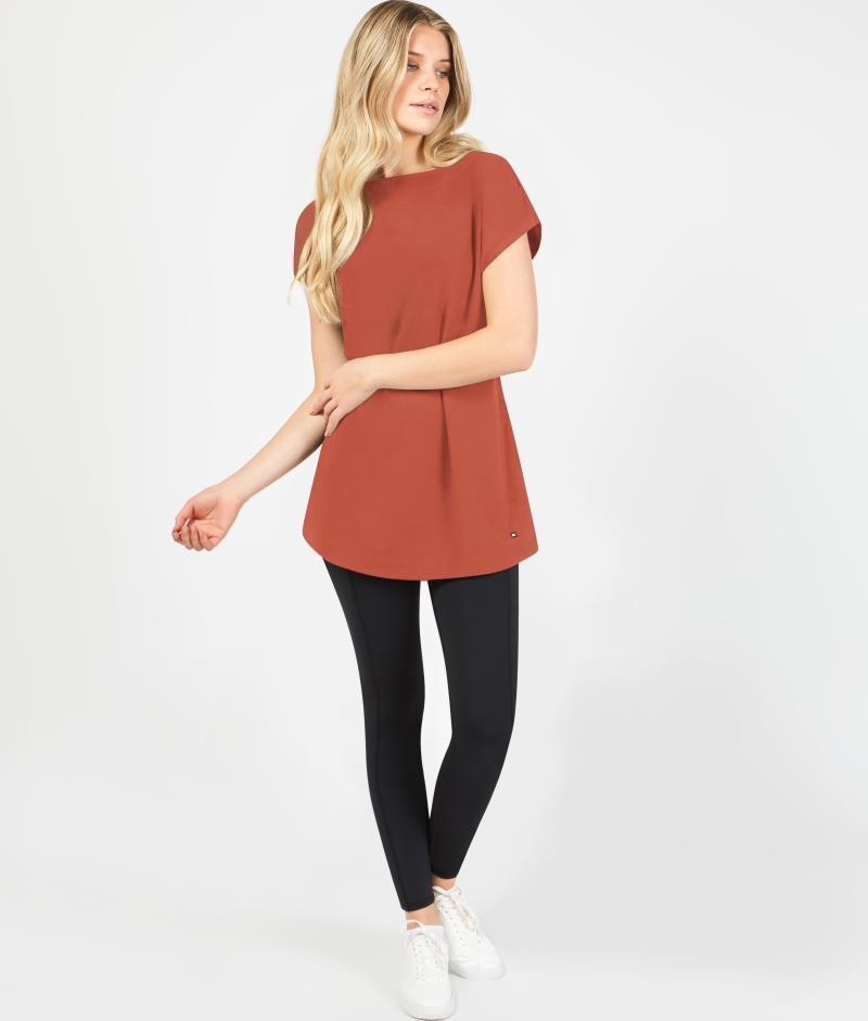 Harrow Tunic Dress - terracotta 1