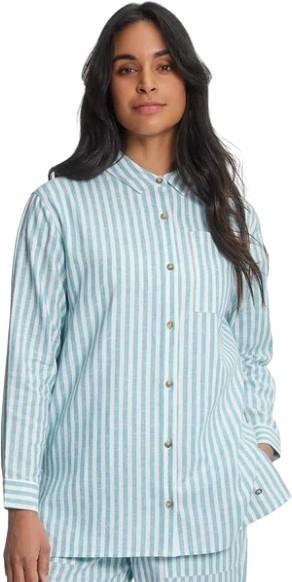 Leidy Shirt - Womens - cabana stripe / baltic 1