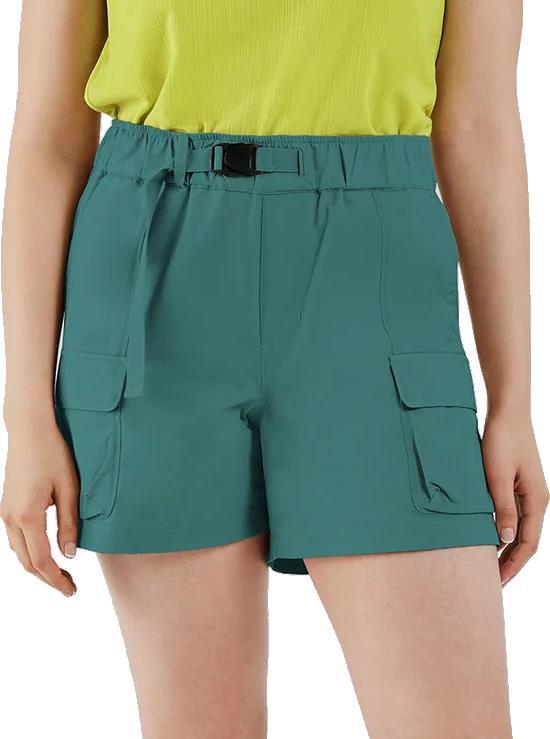 Nahoni Shorts w/ Belt - Womens - Sage Leaf 1