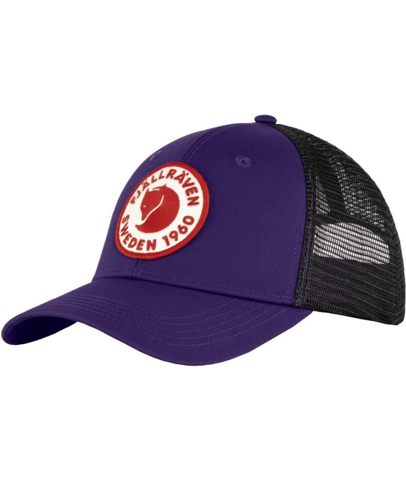 1960 Logo Langtradarkeps - Long-Tail Cap - dark violet 1