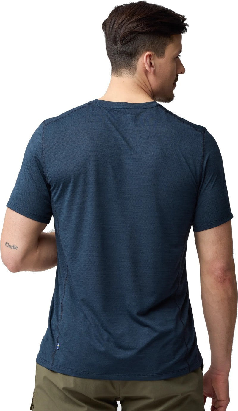 Abisko Lite SS T-Shirt - Mens - dark navy 1