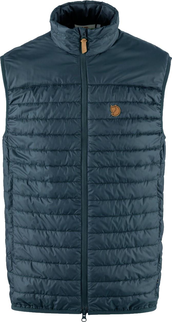 Abisko Padded Vest - Mens - navy 1
