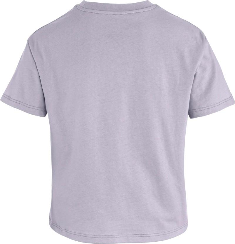 Fjallblomster Logo T-Shirt - Womens - lavender mist 1