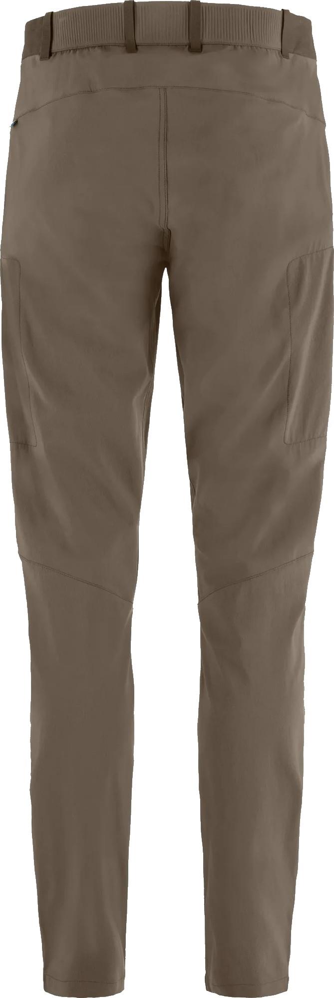Hoja Hybrid Trousers - Mens - suede brown 1