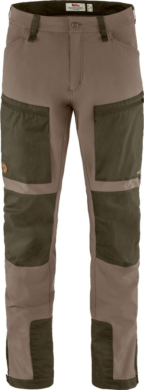 Keb Agile Trousers, Reg - Mens - suede brown / dark olive 1