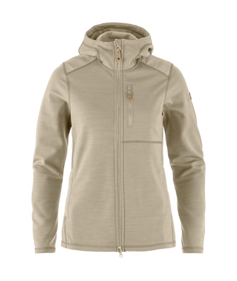 Keb Fleece Hoodie - Womens - fossil 1