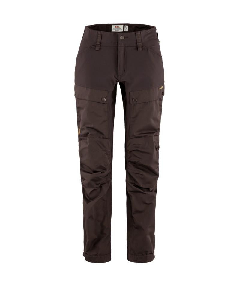 Keb Trousers Curved, Long - Womens - black oak 1
