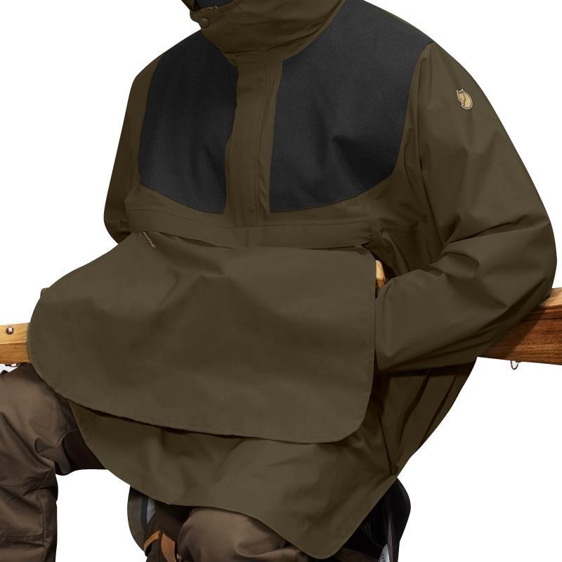 Lappland Eco-Shell Poncho - Dark Olive 3